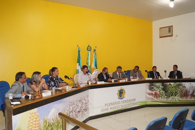 Resumo da 28ª sessão Ordinária do ano de 2018, da Câmara Municipal de Novo Horizonte do Sul.