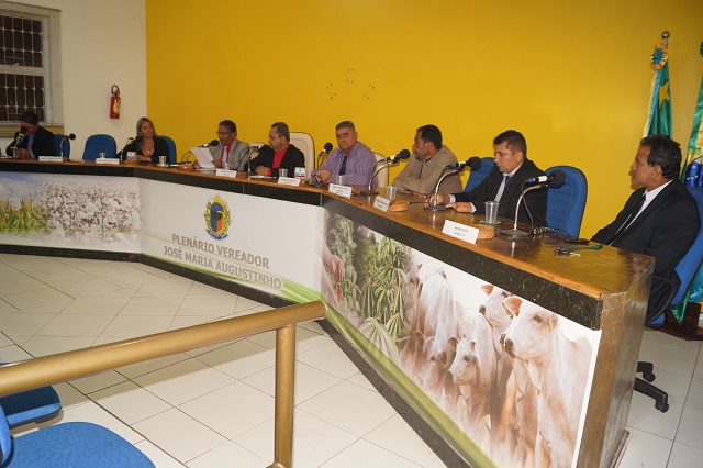 Terceira Sessão Ordinária do ano de 2019, da Câmara Municipal de Novo Horizonte do Sul.